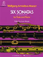 MOZART W.A. - SONATAS (6)FLAUTA - KV.10/15