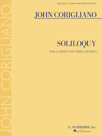 CORIGLIANO J. - SOLILOQUIO -QUINTETO CLARINETE Y CUERDAS