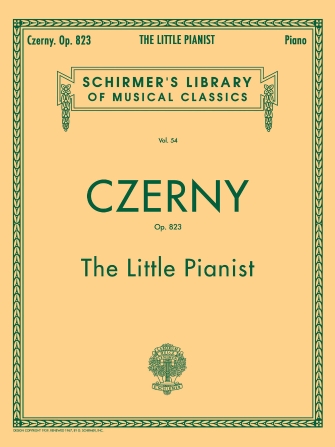 CZERNY C. - PEQUEÑO PIANISTA - OP.823