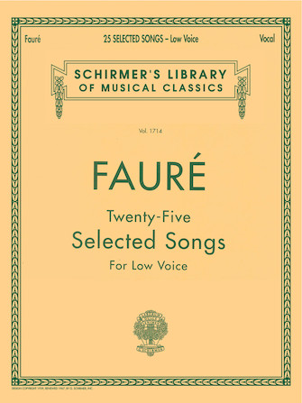FAURE G. - CANCIONES SELECTAS                 M/BRP -