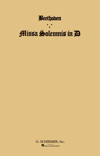 BEETHOVEN L.V. - MISA SOLEMNE - OP.123