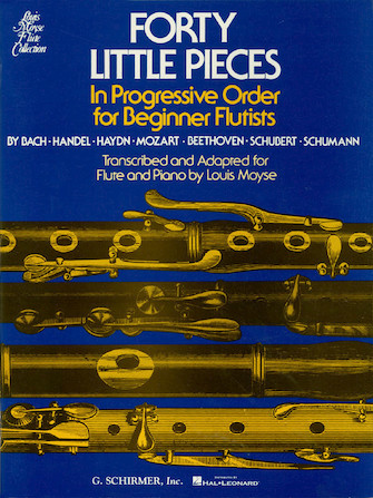 ALBUM (MOYSE) - LITTLE PIECES PROGRESSIVE (40) - FL/P