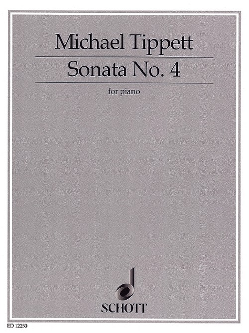 TIPPETT M. - SONATA Nº 4 PIANO