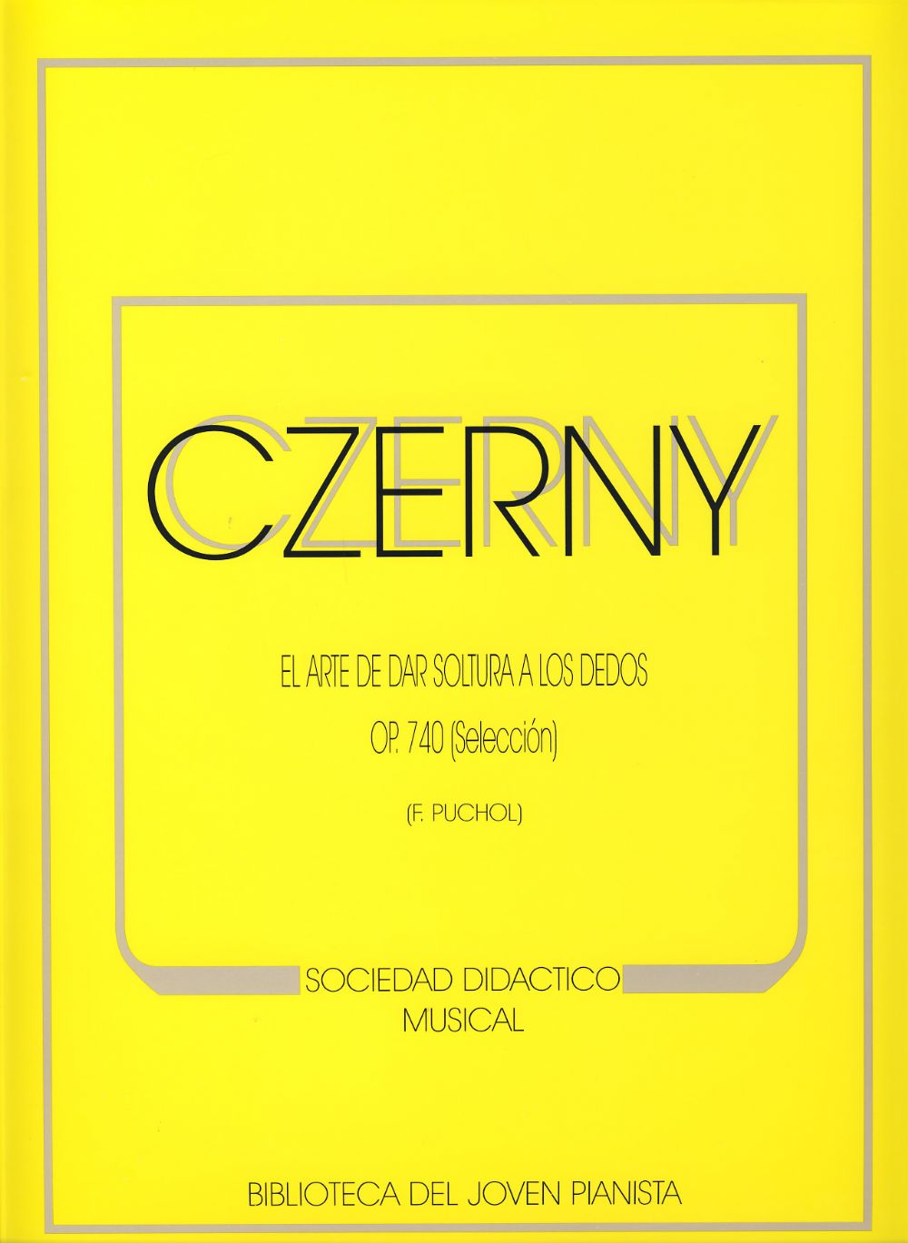 CZERNY C. - ARTE DE DAR SOLTURA DEDOS - OP.740