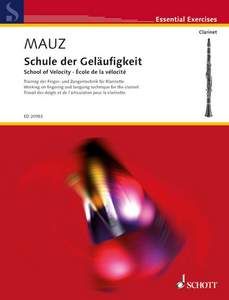 MAUZ R. - ESCUELA DE LA VELOCIDAD (CLARINETE)