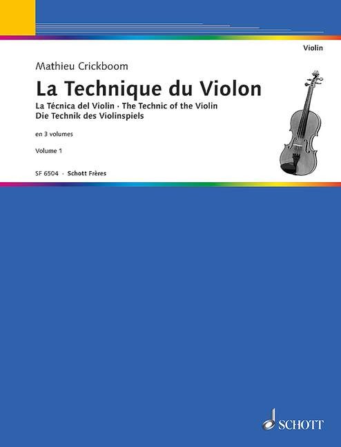 CRICKBOOM M. - TECNICA DEL VIOLIN V.1 -