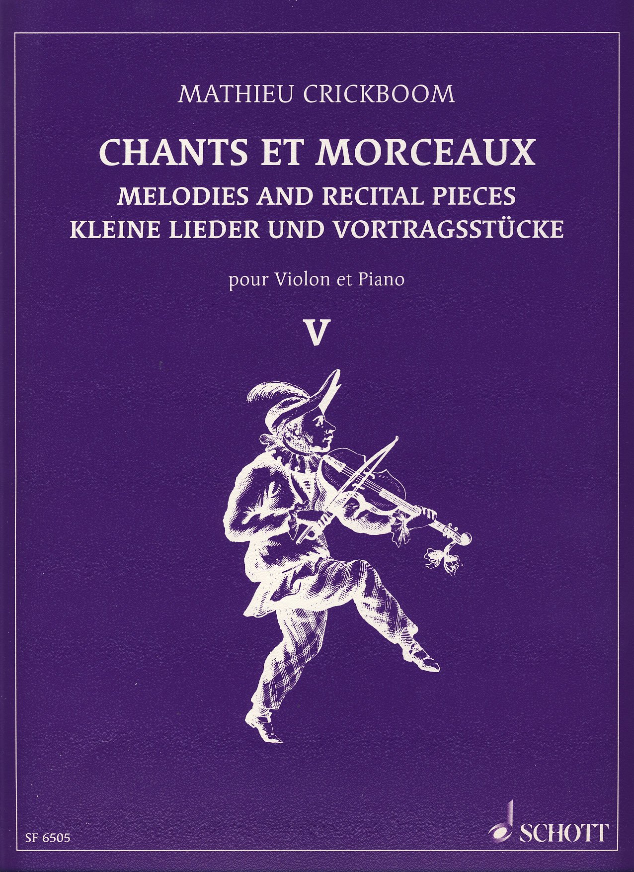 CRICKBOOM M. - CHANTS ET MORCEAUX V.5 -