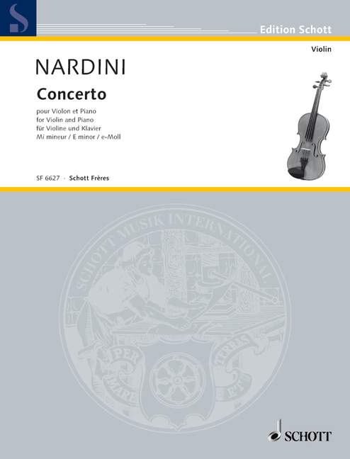 NARDINI P. - CONCIERTO MI m -