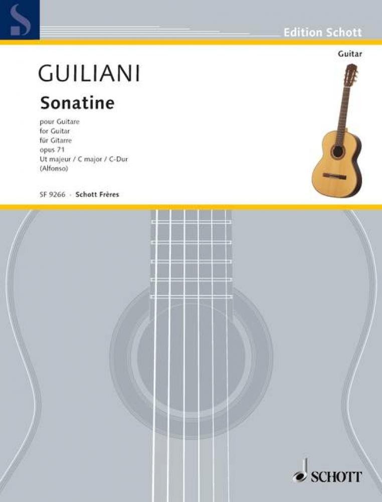 M.GIULIANI .- SONATINA C MAJOR  OP.71 (GUITARRA)