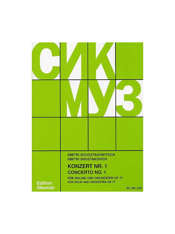 SHOSTAKOVICH D. - CONCIERTO Nº1 - OP.77