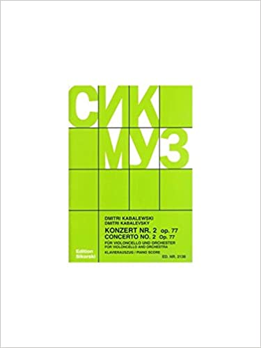 KABALEVSKY D. - CONCIERTO Nº2 - OP.77