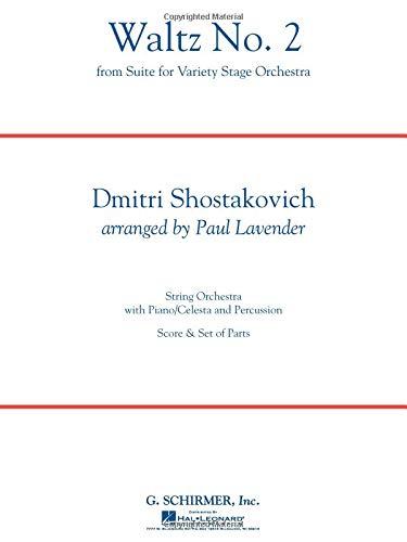 SHOSTAKOVICH D. - VALS Nº 2 - ORQUESTA CUERDA PIANO CELESTA Y PERCUSION
