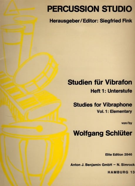 SCHLUTER W. - ESTUDIOS V.1 VIBRAFONO ELEMENTAL