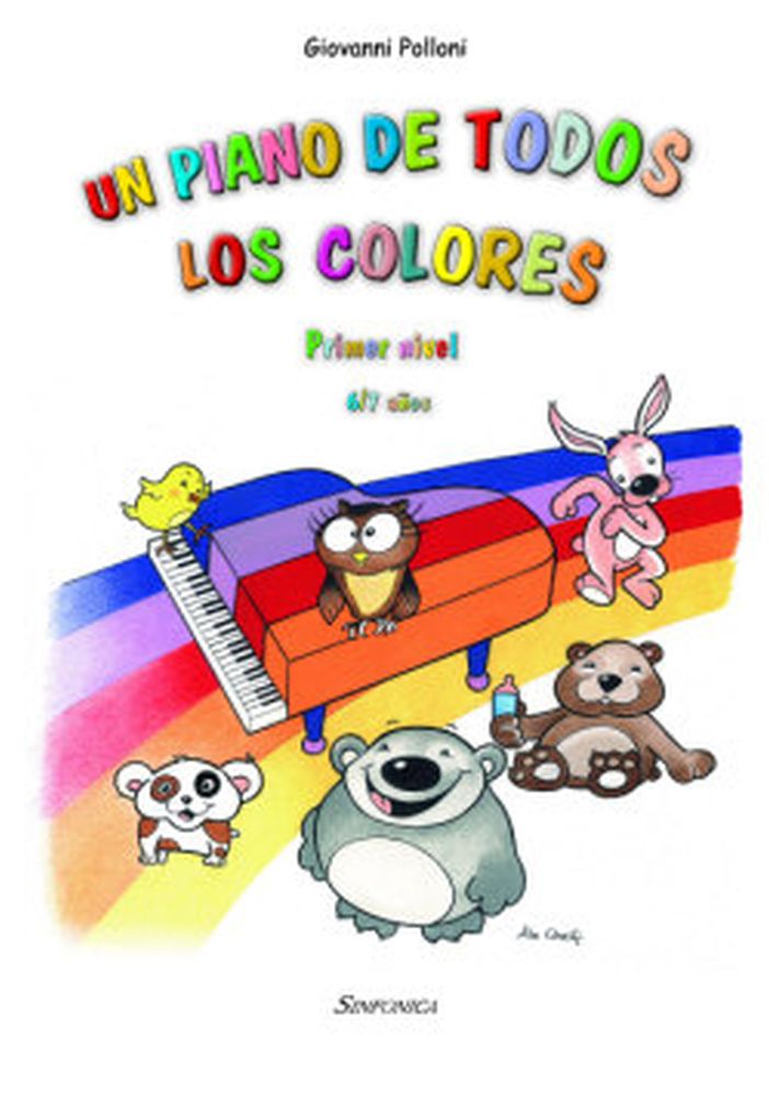 POLLONI G. - UN PIANO DE TODOS LOS COLORES V.1 6/7 AÑOS