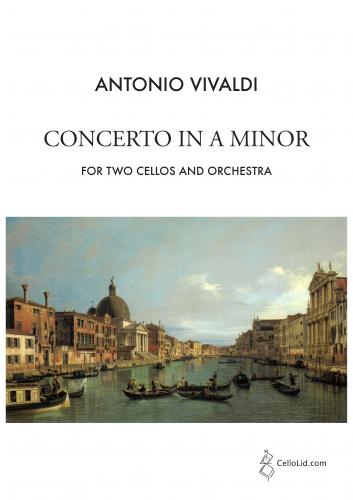 VIVALDI A. - CONCIERTO LA m OP.3 Nº 8 F.I Nº 177 (2 CHELOS Y PIANO