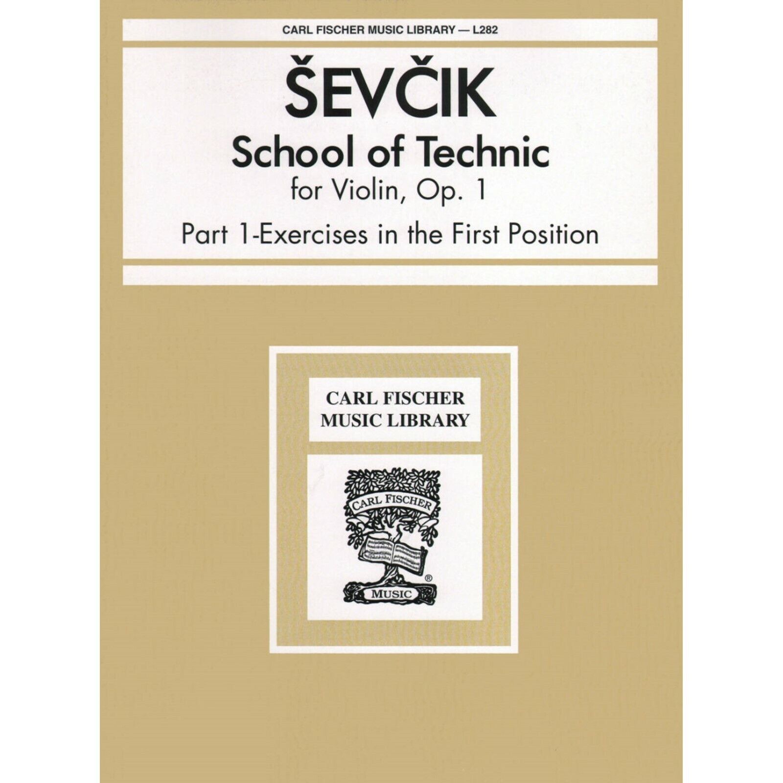 SEVCIK O. - ESCUELA TECNICA V.1 (1ª POSICION) - OP.1 (CARL FISCHER)