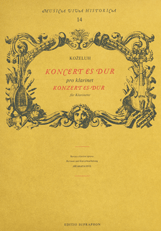 KOZELUCH J.A. - CONCIERTO CLARINETE