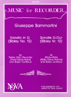 SAMMARTINI G.B. - SONATA SOL M -