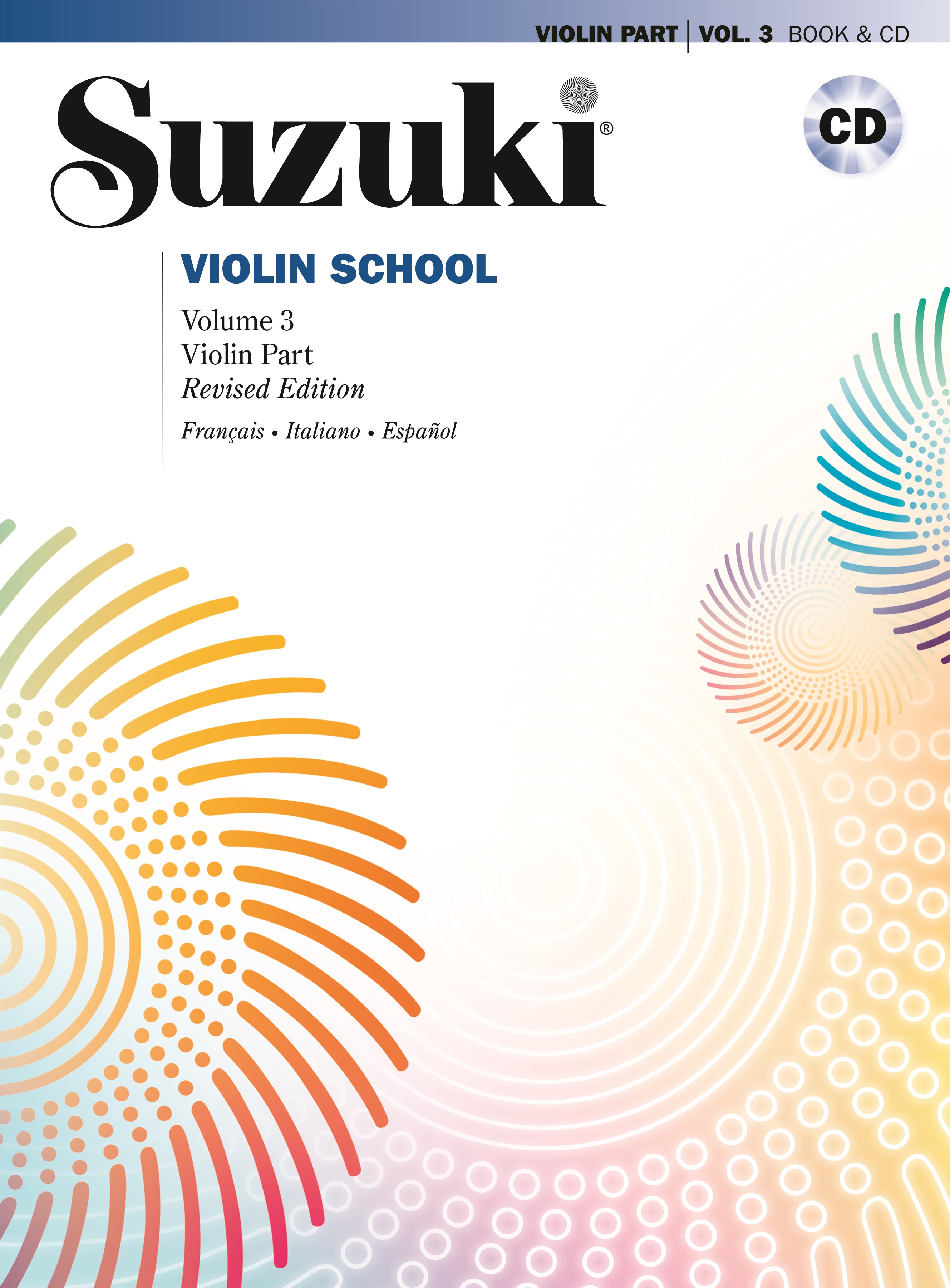 SUZUKI S. - ESCUELA DE VIOLIN V.3 LIBRO+CD - REVISADA
