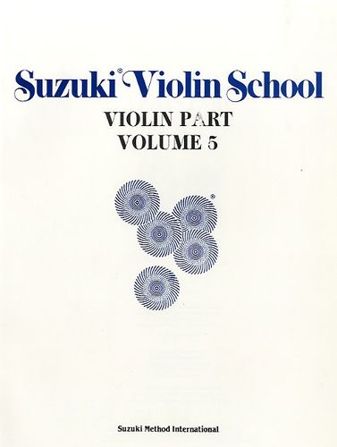 SUZUKI S. - ESCUELA DE VIOLIN V.5 -