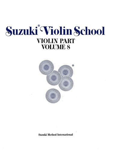 SUZUKI S. - ESCUELA DE VIOLIN V.8 -ED ANTIGUA