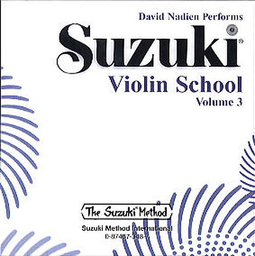 SUZUKI S. - ESCUELA DE VIOLIN V.3 (SOLO CD) -