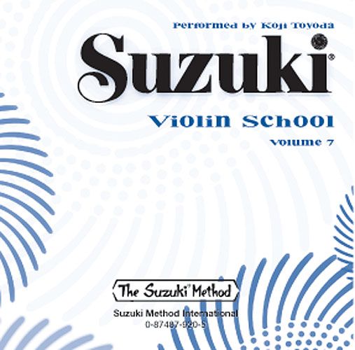 SUZUKI S. - ESCUELA DE VIOLIN V.7 ( SOLO CD) -