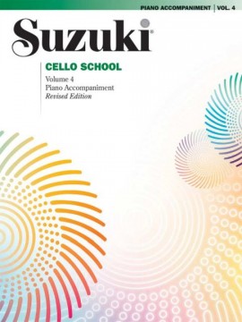 SUZUKI S. - ESCUELA DE CELLO V.4 (ACOMPAÑAMIENTO) - ED REVISADA