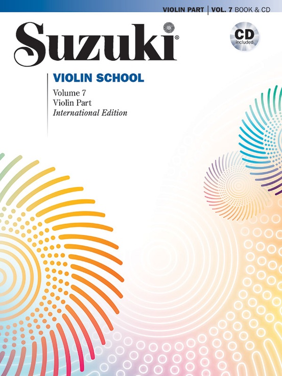 SUZUKI S. - ESCUELA DE VIOLIN V.7 LIBRO +CD REVISADO