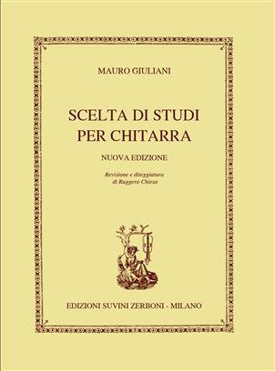 GIULIANI M. - SCELTA DI STUDI PER CHITARRA (NUEVA EDICION) REV.CHIESA