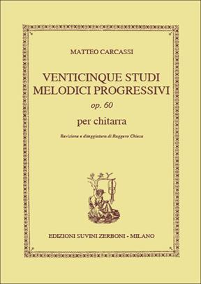 CARCASSI M. - ESTUDIOS MELODICOS Y PROGRESIVOS (25) - OP.60