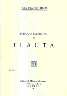 FRANCO RIBATE J. - METODO ELEMENTAL DE FLAUTA -