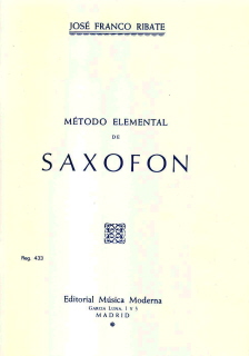 FRANCO RIBATE J. - METODO ELEMENTAL DE SAXOFON