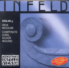 CUERDA VIOLIN - THOMASTIK INFELD AZUL 4º G-SOL MEDIA PLATA