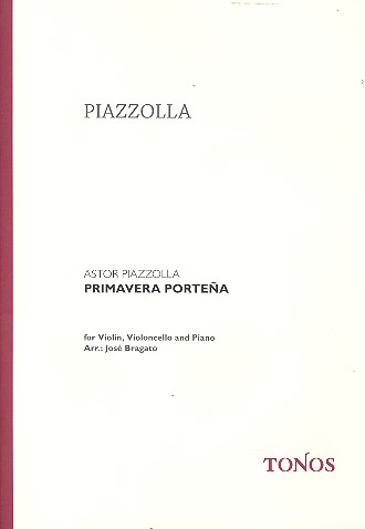PIAZZOLLA A. - PRIMAVERA PORTEÑA TRIO