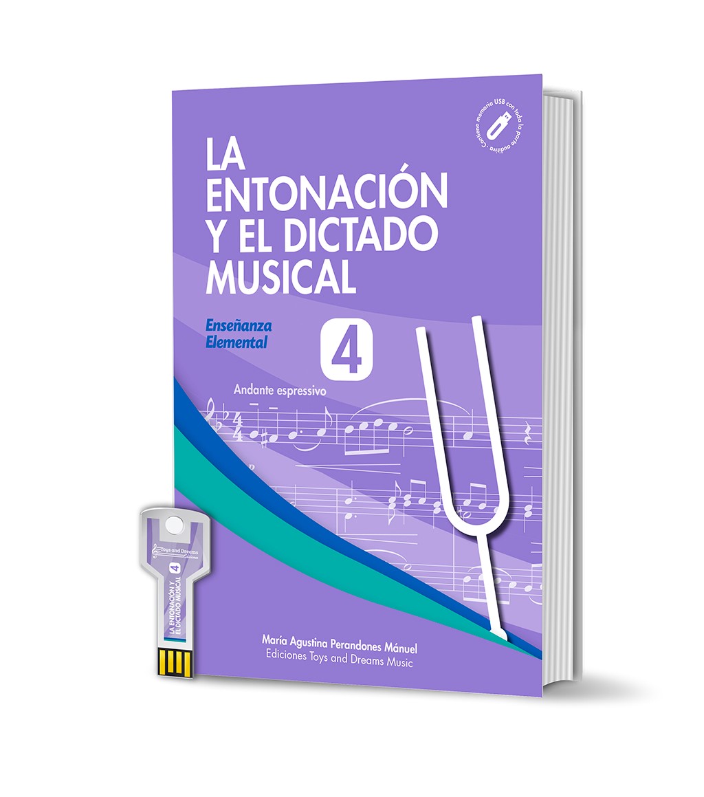 PERANDONES Mª A. - LA ENTONACION Y EL DICTADO MUSICAL N.4 +USB AUDIO