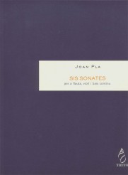 PLA J. - SONATAS A TRIO (6) FLAUTA , VIOLIN YCONTINUO