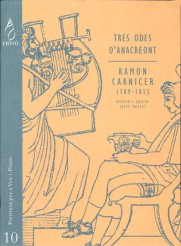 CARNICER R. - TRES ODAS DE ANACREON