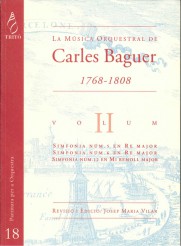 BAGUER C. - MUSICA ORQUESTAL V.II- SINFONIAS 5,6 Y 12
