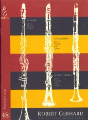 GERHARD R. - SONATA ANDANTINO SECRET PEOPLE CLARINETE