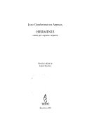 ARRIAGA C. - HERMINIE - CANTATA SOPRANO Y ORQUESTA