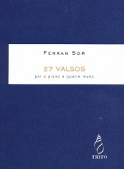 SOR F. - 27 VALSES PIANO 4 MANOS