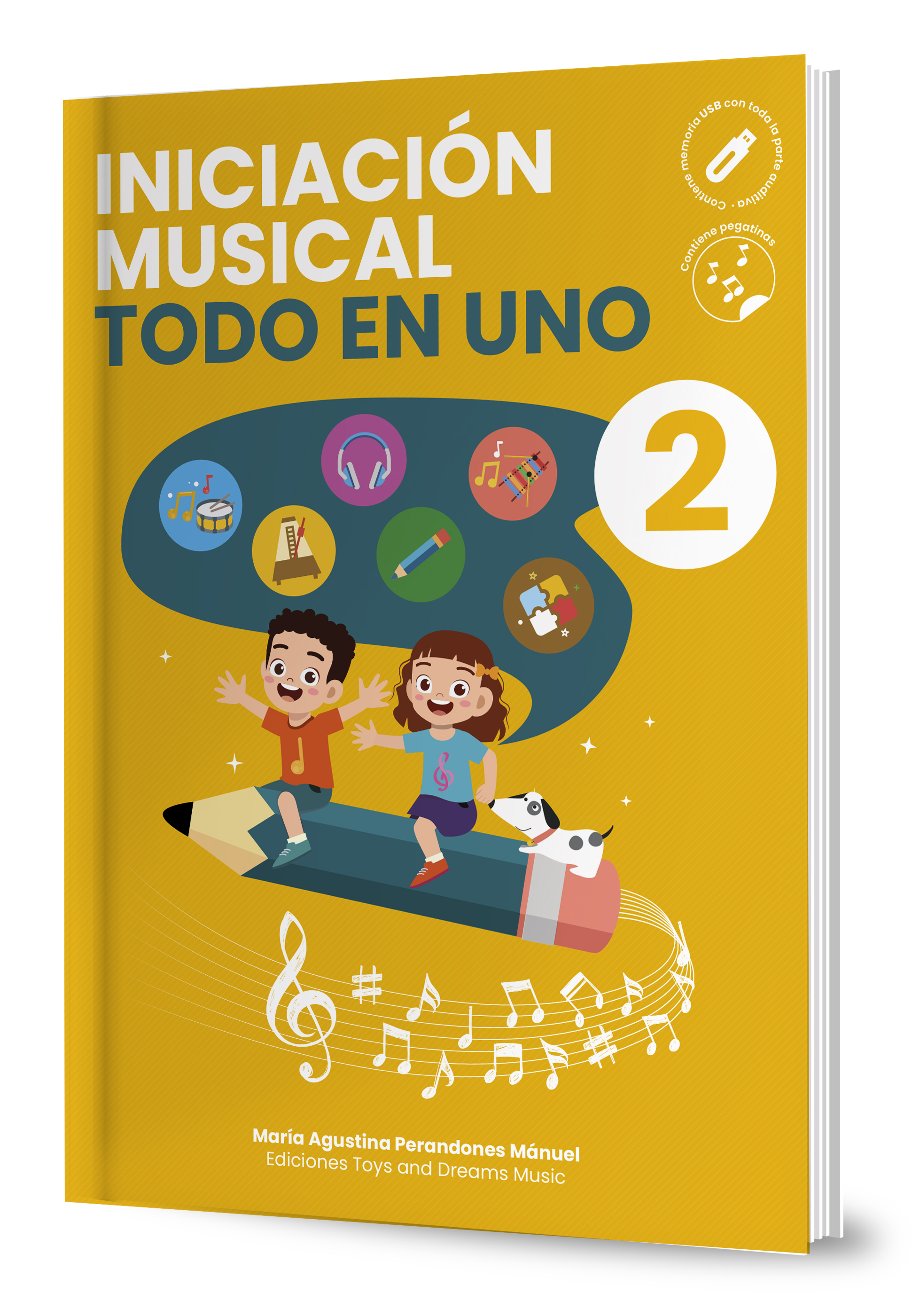 PERANDONES M.A. - INICIACION MUSICAL TODO EN UNO NIVEL 2 +MEMORIA USB