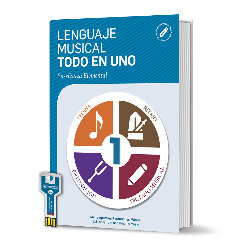 PERANDONES M.A - LENGUAJE MUSICAL TODO EN UNO V.1 + MEMORIA USB