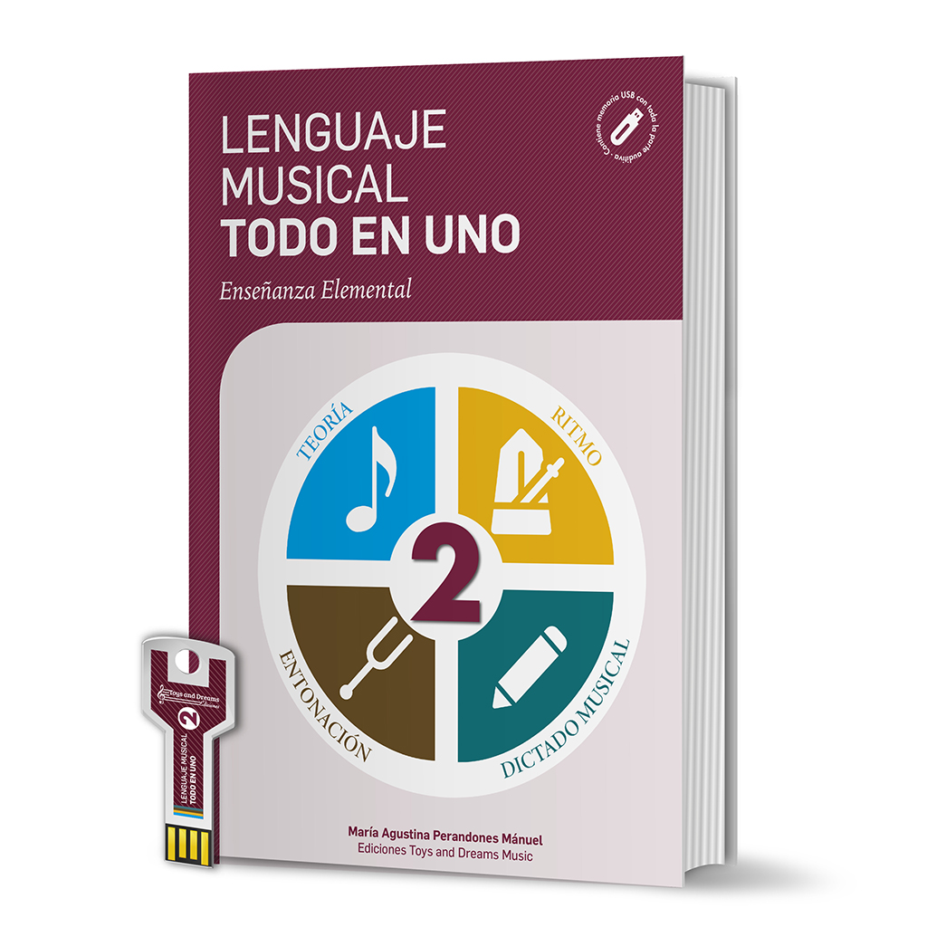 PERANDONES M.A - LENGUAJE MUSICAL TODO EN UNO V.2 + MEMORIA USB