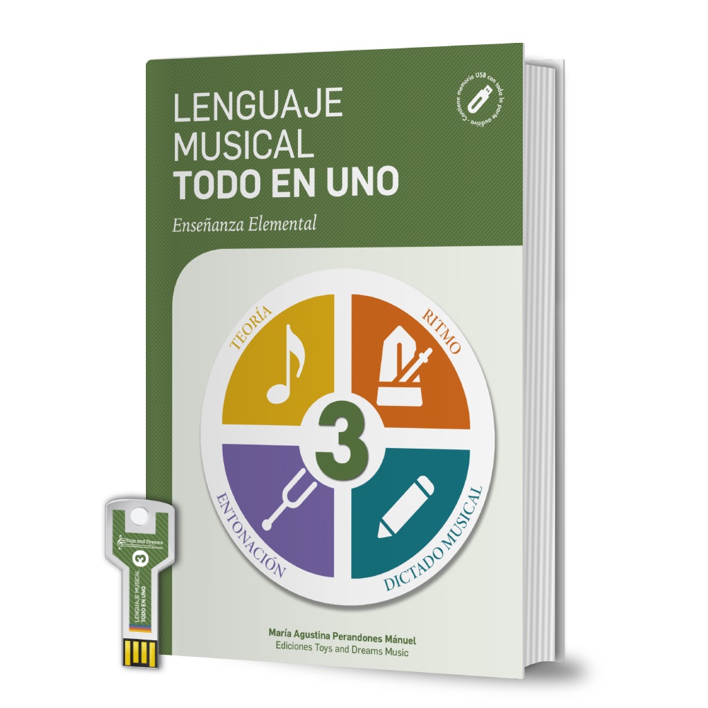 PERANDONES M.A - LENGUAJE MUSICAL TODO EN UNO V.3 + MEMORIA USB