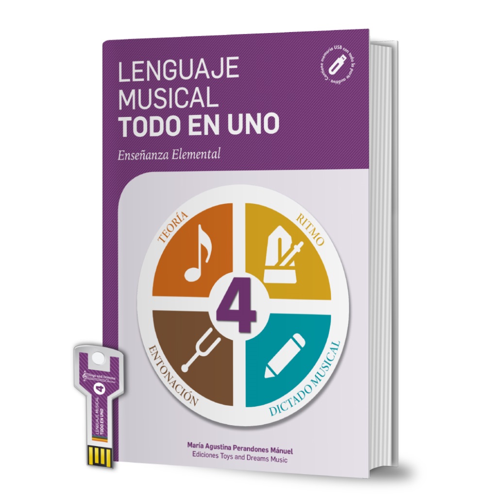 PERANDONES M.A - LENGUAJE MUSICAL TODO EN UNO V.4 +MEMORIA USB