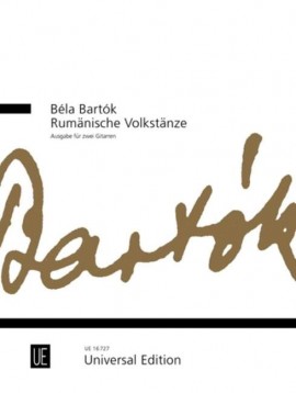 BARTOK B. - DANZAS RUMANAS (2GUITARRAS)