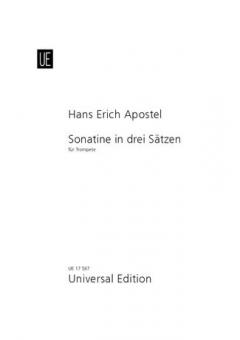 APOSTEL H. - SONATINA IN TRES ACTOS OP.42a (1970)