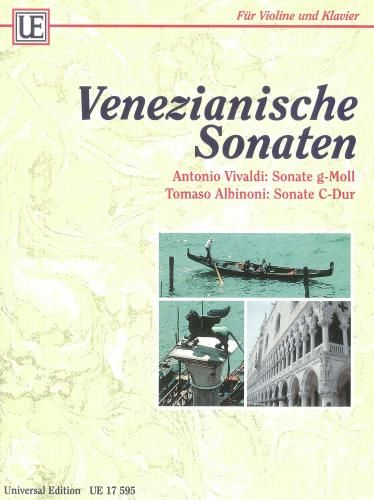 ALBINONI/VIVALDI - SONATAS VENECIANAS DO m y SOL m (VIOLIN Y PIANO)